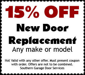 15% off New Door Replacement - any make or model
